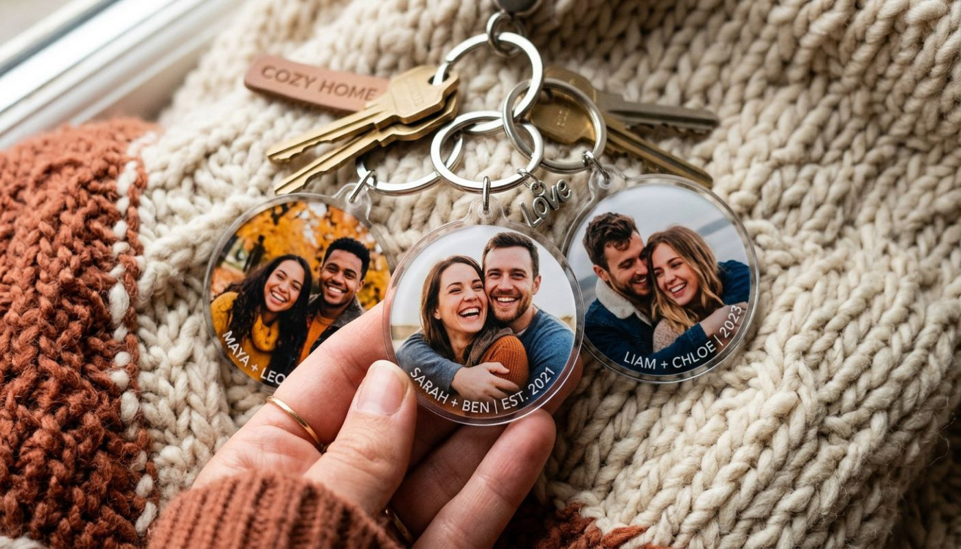 Les avantages émotionnels des porte-clés personnalisés avec photos